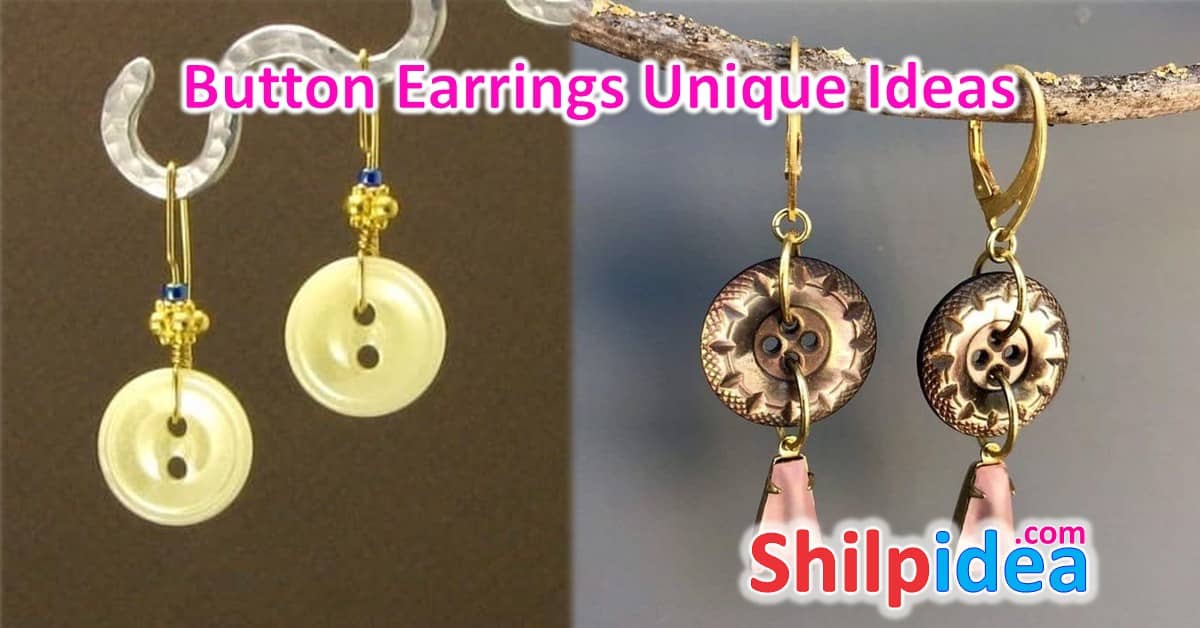 button-earrings-unique-ideas-shilpidea