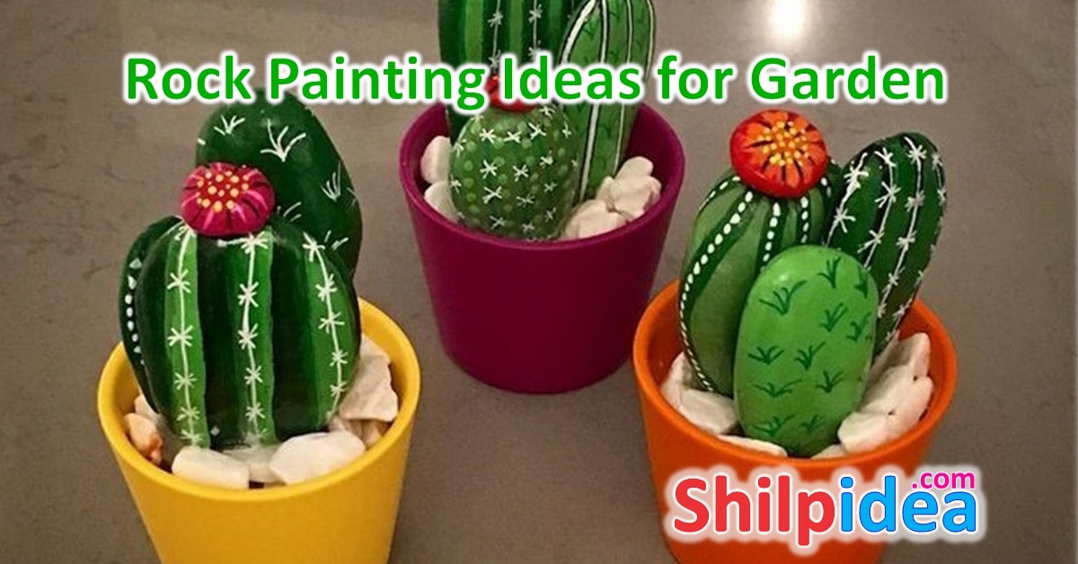 rock-painting-ideas-for-garden-shilpidea